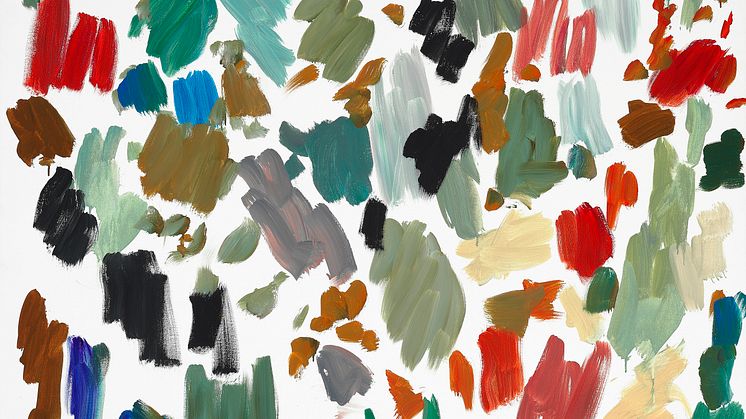 Günther Förg: "Ohne titel". Hammerslag: 1.300.000 kr.