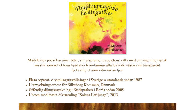 EN FJÄRILS POETISKA DANS