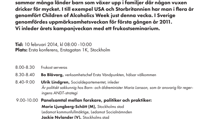 Pressinbjudan: Spelar det någon roll vad vi gör?