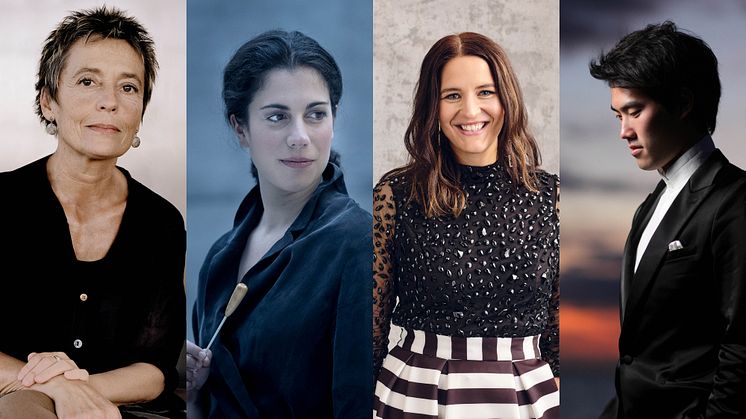 Maria João Pires, Marie Jacquot, sopranen Lise Davidsen och pianisten Bruce Liu är några av de stjärnor som gästar Göteborgs Symfoniker säsongen 2023-2024.