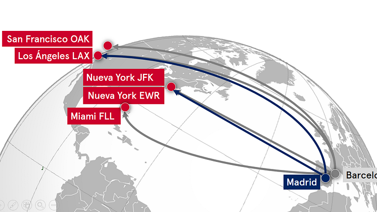 Norwegian unirá Madrid con Los Ángeles y Nueva York a partir del verano de 2018