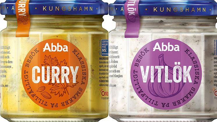 Sill i klassiska smaker från Abba är tillbaka 