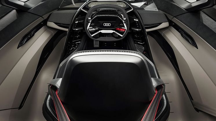 Audi PB18 e-tron (Circuit grey) cockpit