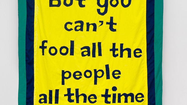 Jeremy Deller, But you can’t fool all the people all the time, 2019