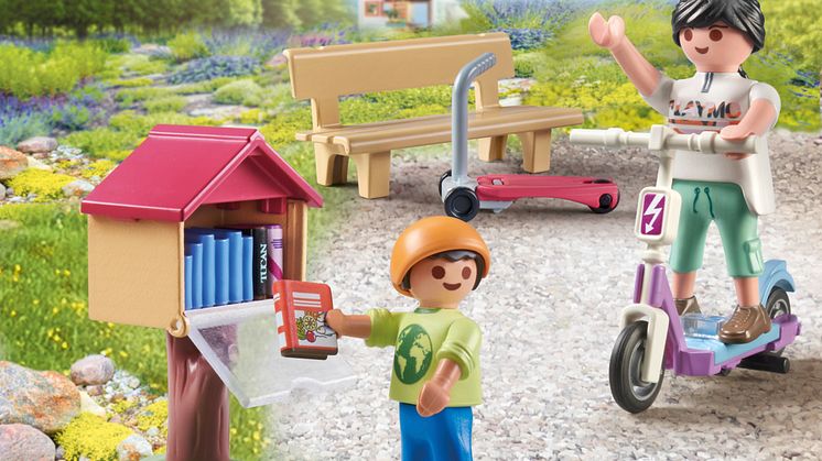 Büchertausch für Leseratten (71511) von PLAYMOBIL