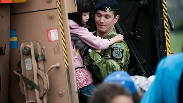 Meet our soldiers and officers in Stockholm