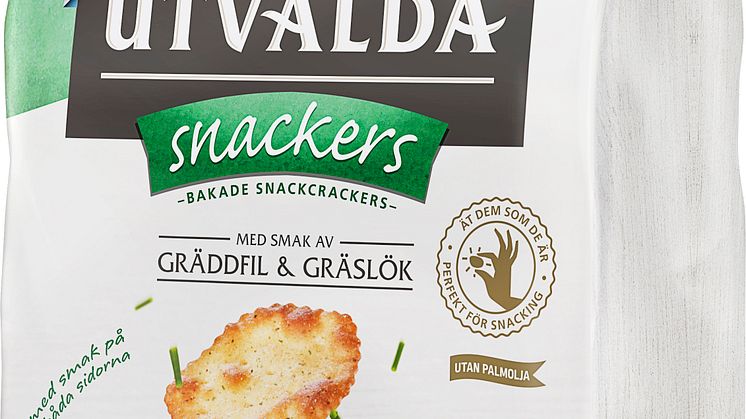 Utvalda snackers - gräddfil & gräslök