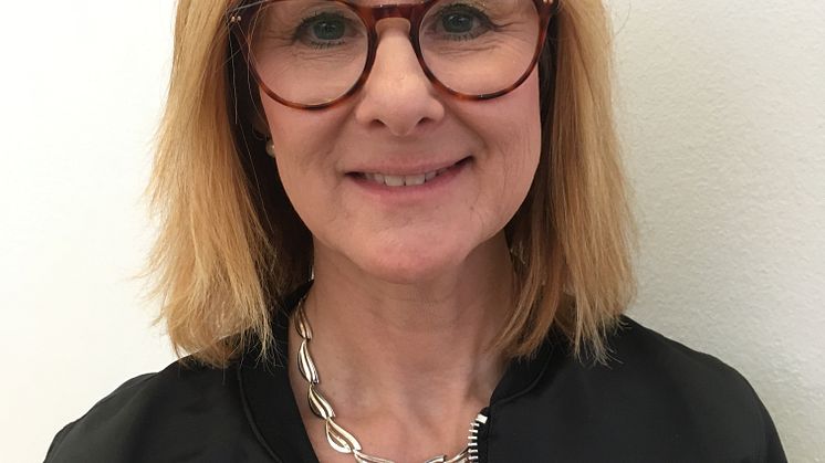 Anna-Carin Mähler Sandstedt, skolsköterska och pristagare av Galderma Nordics aknestipendium för 2018.