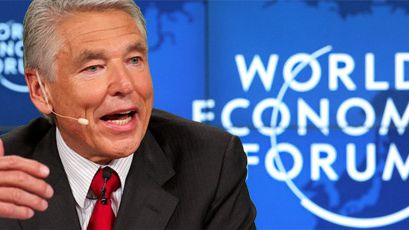 Nestlé varnar för global vattenbrist vid World Economic Forum