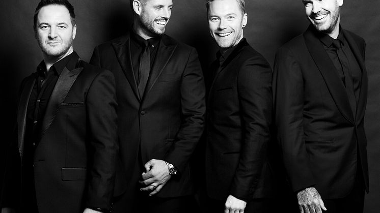 BOYZONE FIRAR 20 ÅR SOM BAND MED NYTT ALBUM