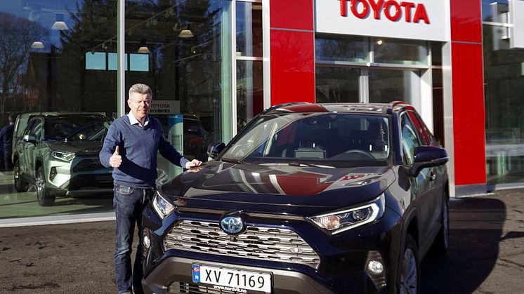 Steinkjer: Steinar Vesterdal hos Holbergs Auto på Asphaugen. Foto: Nordvik.
