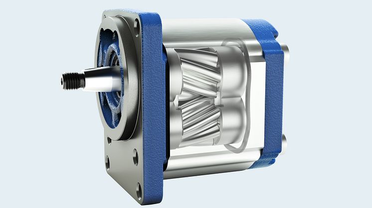 Nästa generation tysta kugghjulspumpar från Bosch Rexroth