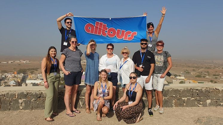 Zehn Expedienten besuchten mit alltours die Kapverden. 