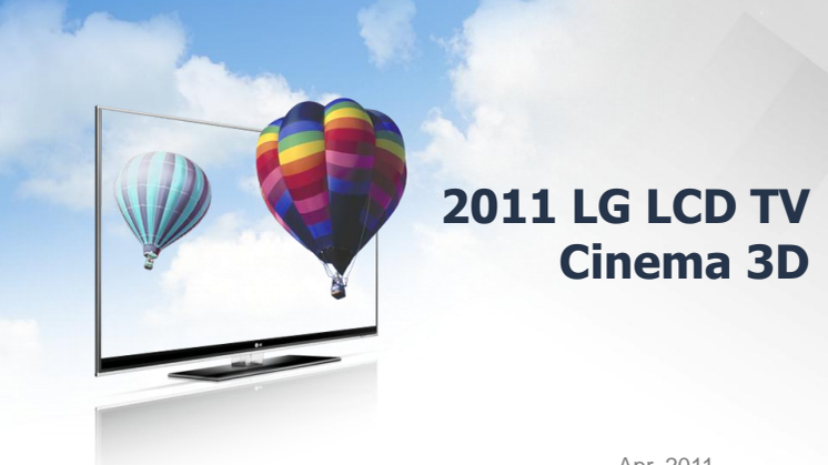 LG Cinema 3D tech spec