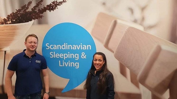 District Manager Thomas Schønebeck Lorentzen & Store Manager Ruth Magdalena