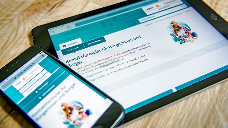 Online-Service zum Rundfunkbeitrag: Kontaktformular