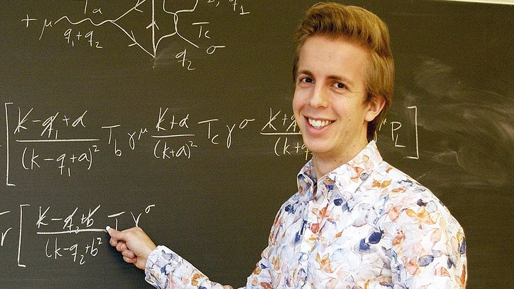​Anders Wall-stipendium till ung matematiker, partikelfysiker och pianist