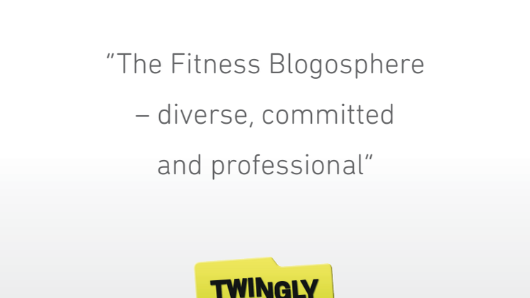 Twingly Report Fitness 2013