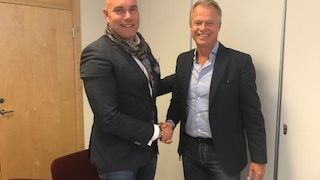 På bilden: Urban Nilsson och Peter Wanderydz.