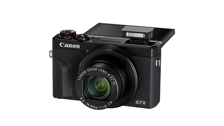 PowerShot G7X MK III Flash Up BK FSL 02