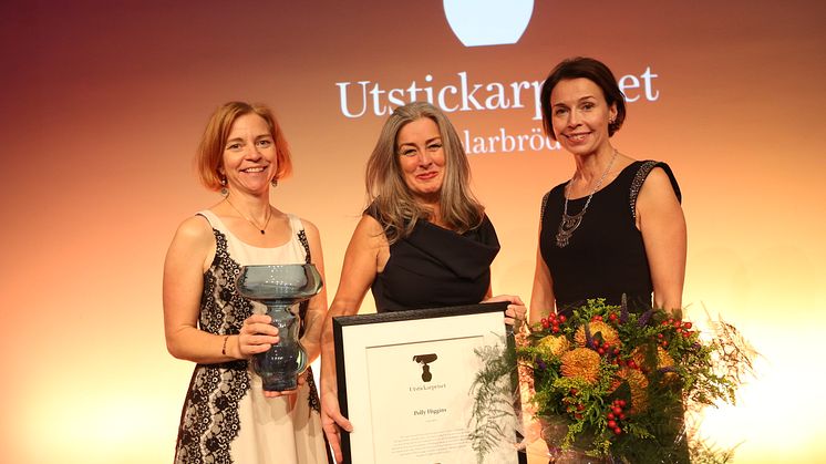 Karin Bodin, Polly Higgins (vinnare av Utstickarpriset 2016), Anna Borgeryd 