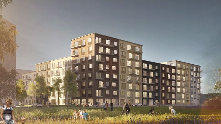 MKB Fastighets AB bygger 300 nya bostäder i Limhamn, Malmö