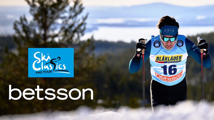 Betsson förlänger sitt partnerskap med Ski Classics i Orsa Grönklitt
