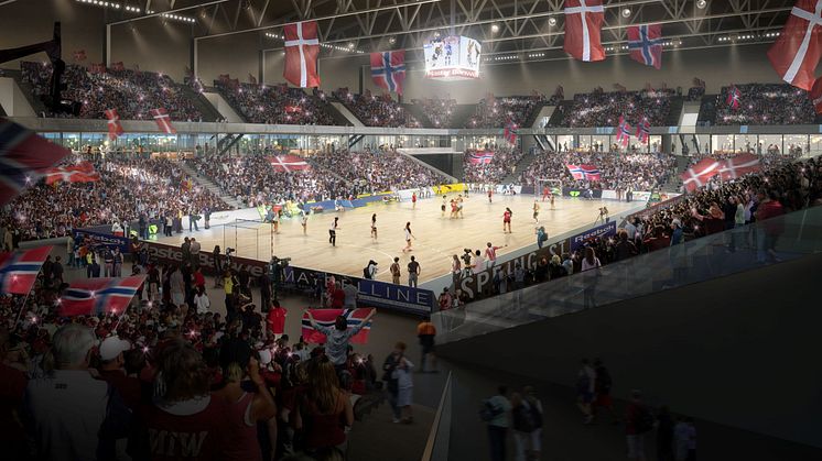 Nye Nidarøhallen - Kamparena