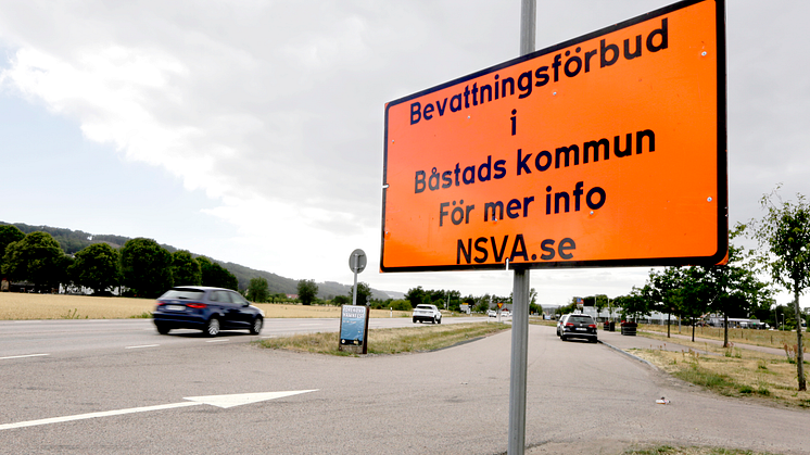 NSVA inför bevattningsförbud i Båstads kommun