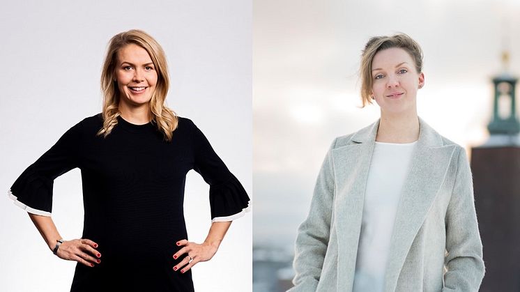 Maja Englund, Pensionsekonom & Johanna Landberg, Hållbarhetschef
