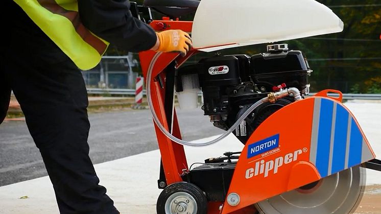 Så använder du Norton Clippers vibrationsdämpade golvsåg!