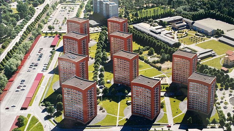 Fasadgruppen bygger om 480 balkonger i Västra Frölunda