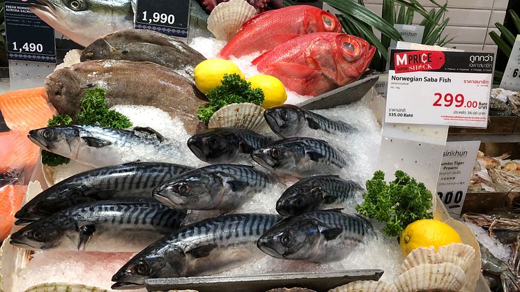 Den norske makrellen skal gjøres enda mer synlig i Sørøst-Asia i løpet av 2021. FOTO: Norges sjømatråd