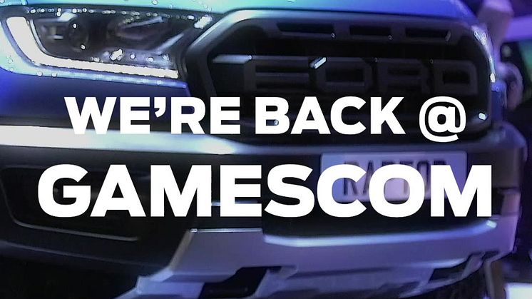 Ford med stor e-sportsnyhed til Gamescom 2019