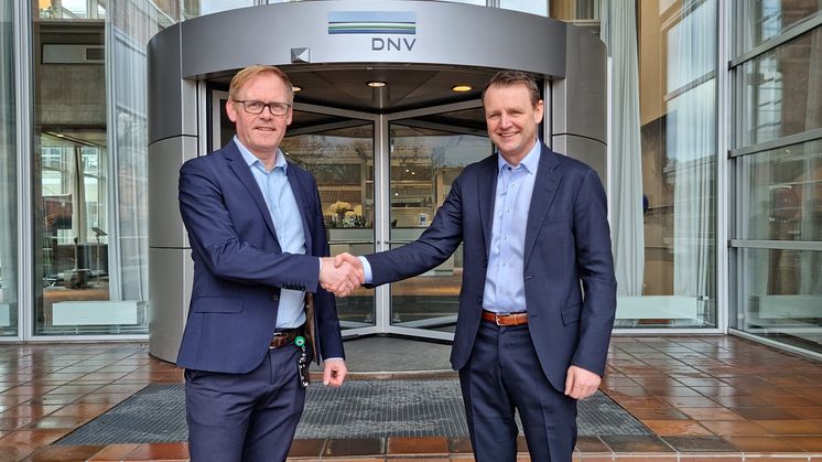 Signering avtale DNV og Trainor