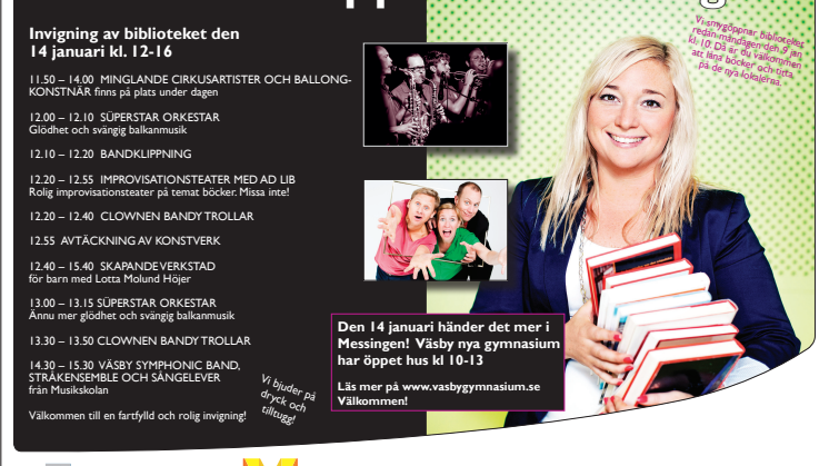 Väsbys tre nya bibliotek invigda