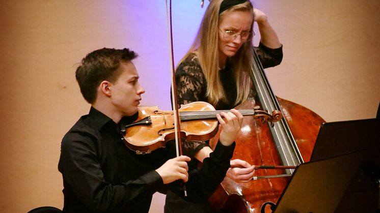 Johan Dalene och Emma Josefsson Björnevik - konsert Schuberts Forellkvintetten