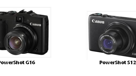 Eksepsjonell hastighet og ytelse – Canon lanserer nye PowerShot G16 og PowerShot S120