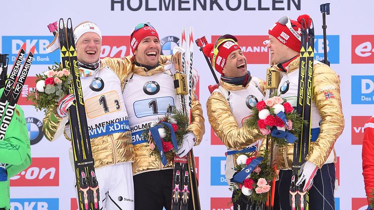 Markering av guttas gullmedalje