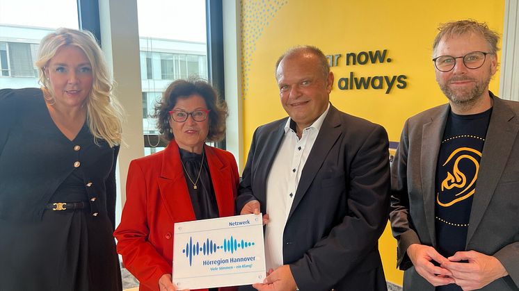 Engagement für gutes Hören in der Region gewürdigt (Foto: Hörregion Hannover)