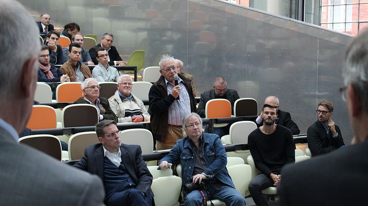 Podiumsdiskussion „Zukunftsbranche Luftverkehr am Standort Berlin Brandenburg“ am 15. Oktober 2016 an der Technischen Hochschule Wildau
