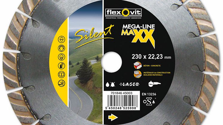 Mega-Line MaXX Silent äänivaimennettu timanttilaikka – Laikka
