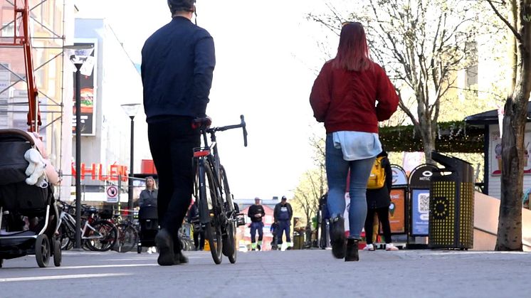 Informationskampanj för tryggare gång- och cykelvägar