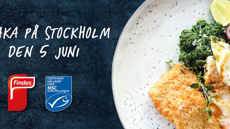 Findus bjuder på hållbar Fish & Crisp på Smaka på Stockholm