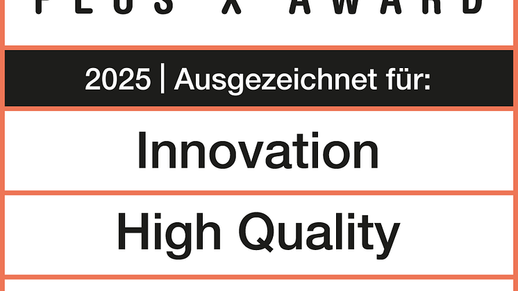 In diesen fünf Kategorien wurde die DOYMAfix® HP/O-S mit dem Plus X Award ausgezeichnet.