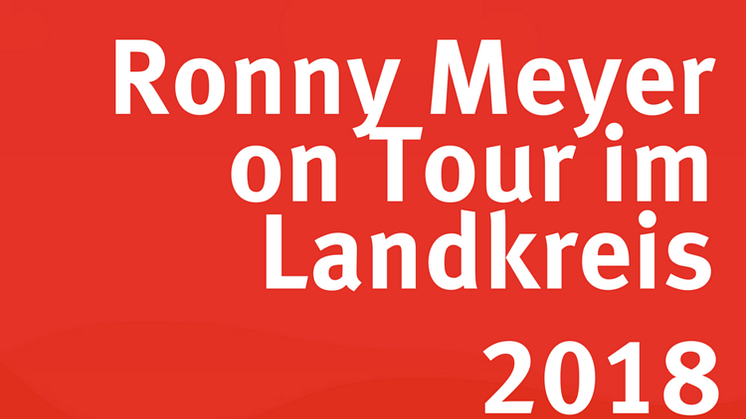 Ronny Meyer on Tour im Landkreis Reutlingen - Stop in Metzingen