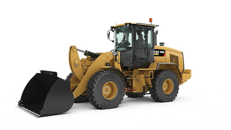 Cat 930M hjullastare - vänster sida