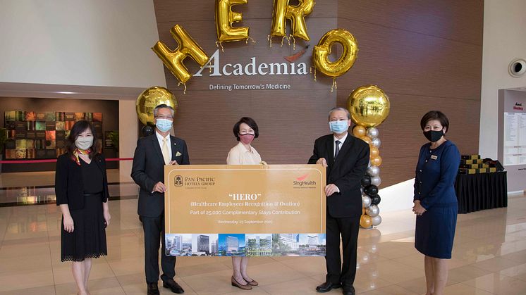 Voucher Presentation Ceremony with SingHealth at Academia