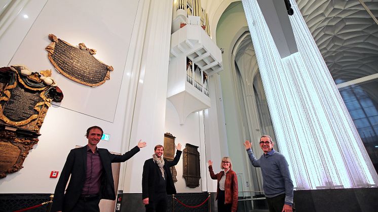 Fertigstellung der Schwalbennestorgel im Paulinum