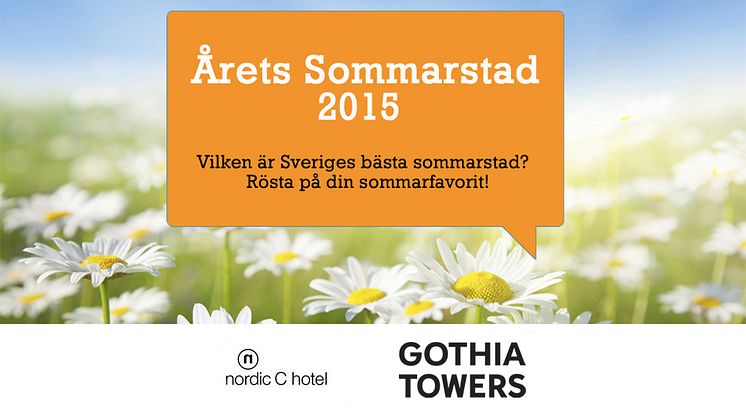 Rekordmånga röster på Årets Sommarstad 2015 – sista chansen att påverka